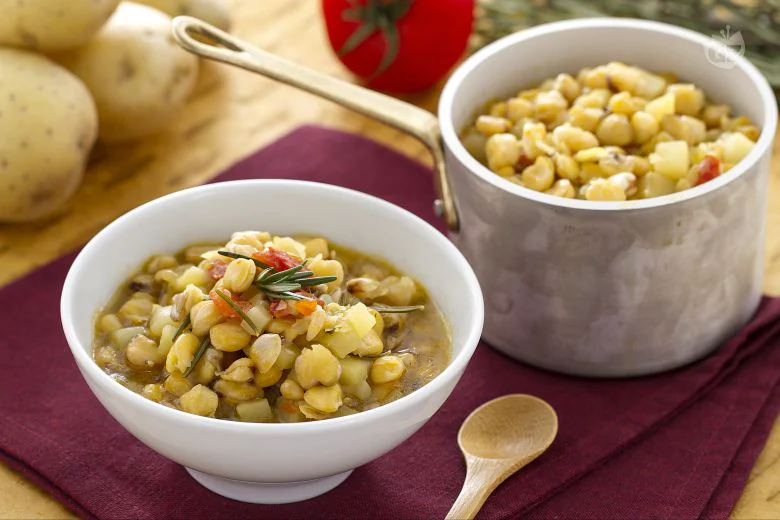 Cicerchie e patate